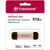 USB флеш накопичувач Transcend 512GB JetFlash 930C Gold-Black USB 3.2/Type-C (TS512GJF930C) - изображение 8