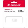 USB флеш накопичувач Transcend 256GB JetFlash 710 Silver USB 3.1 (TS256GJF710S) - изображение 3