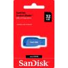USB флеш накопитель SanDisk 32GB Cruzer Blade Electric Blue USB 2.0 (SDCZ50C-032G-B35BE) - изображение 3