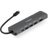 Концентратор Vinga USB-C 3.1 to HDMI+RJ45_1Gbps+3xUSB3.0+SD/TF+PD100W (VHYC8) - изображение 2