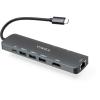 Концентратор Vinga USB-C 3.1 to HDMI+RJ45_1Gbps+3xUSB3.0+SD/TF+PD100W (VHYC8) - изображение 8