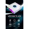 Кулер для корпуса Lian Li TLLCD 120-1, White Cooler (G99.12TLLCD1W.00) - изображение 4