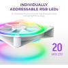 Кулер для корпуса NZXT F140RGB Duo (RF-D14SF-W1) - изображение 9