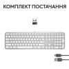 Клавіатура Logitech MX Keys S Wireless UA Pale Grey (920-011588) - изображение 9