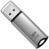 USB флеш накопитель Silicon Power USB 128G SILICON POWER usb3.2 Marvel M02 Aluminum Silver (SP128GBUF3M02V1S) - изображение 1