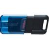 USB флеш накопичувач Kingston DataTraveler 80 M Blue/Black (DT80M/128GB) - изображение 1