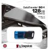 USB флеш накопичувач Kingston DataTraveler 80 M Blue/Black (DT80M/128GB) - изображение 4
