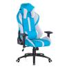 Кресло игровое Special4You ExtremeRace light blue/white (000004111) - изображение 2