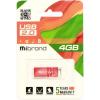 USB флеш накопичувач Mibrand 4GB Сhameleon Red USB 2.0 (MI2.0/CH4U6R) - изображение 2