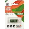 USB флеш накопичувач Mibrand 4GB Сhameleon Light Green USB 2.0 (MI2.0/CH4U6LG) - изображение 2