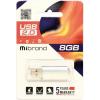 USB флеш накопичувач Mibrand 8GB Cougar Silver USB 2.0 (MI2.0/CU8P1S) - изображение 2