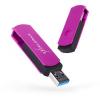 USB флеш накопитель eXceleram 16GB P2 Series Purple/Black USB 3.1 Gen 1 (EXP2U3PUB16) - изображение 1