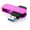 USB флеш накопитель eXceleram 16GB P2 Series Purple/Black USB 3.1 Gen 1 (EXP2U3PUB16) - изображение 2