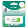 USB флеш накопичувач Apacer 16GB AH335 Green/White USB 2.0 (AP16GAH335G-1) - изображение 3