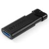 USB флеш накопичувач Verbatim 64GB PinStripe Black USB 3.0 (49318) - изображение 3