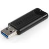 USB флеш накопичувач Verbatim 64GB PinStripe Black USB 3.0 (49318) - изображение 4