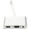 Перехідник Lightning (M) to HDMI, VGA, 3.5mм (F) PowerPlant (CA911929) - изображение 1