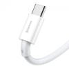 Дата кабель USB 2.0 AM to Type-C 2.0m 3A White Baseus (CATYS-A02) - изображение 4