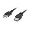 Дата кабель USB 2.0 AM/AF 3.0m Pro black REAL-EL (EL123500029) - изображение 1