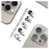Пленка защитная Armorstandart for Camera Apple iPhone 15 Pro 6 pcs (ARM72556) - изображение 2