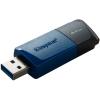 USB флеш накопитель Kingston 2x64GB DataTraveler Exodia M Black/Blue USB 3.2 (DTXM/64GB-2P) - изображение 5