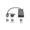 Концентратор Digitus USB-C + USB-A to 4xUSB-A 0.2m black (DA-70235) - изображение 2