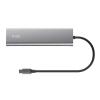 Концентратор Trust USB-C to 5xUSB-C aluminium 0.1m grey (25136_TRUST) - изображение 5