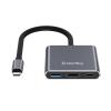 Концентратор ColorWay USB-C 3-in-1 USB 3.0 + HDMI 4K + USB-C PD100W (CW-HUB08) - изображение 3