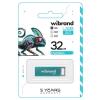 USB флеш накопичувач Wibrand 32GB Chameleon Light Blue USB 2.0 (WI2.0/CH32U6LU) - изображение 2