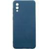 Чохол до мобільного телефона Dengos Carbon Samsung Galaxy A02, blue (DG-TPU-CRBN-114) - изображение 1