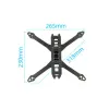 Рама для дрона Hobbyporter 7 дюймів, упаковка 65шт (HP9915.0340BOX)