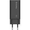 Зарядное устройство ColorWay GaN3 Pro Power Delivery (USB-A + 2 USB TYPE-C) (65W) (CW-CHS039PD-BK) - изображение 7