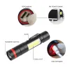 Фонарь Quantum Assistant 3W LED+COB з USB з функцією Power Bank (QM-FL1030)