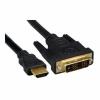 Кабель мультимедійний HDMI to DVI 18+1pin M, 0.5m Cablexpert (CC-HDMI-DVI-0.5M) - изображение 2