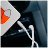 Кабель мультимедійний 3.5mm M to 3.5mm M 1.0m white XQISIT (4029948026954)