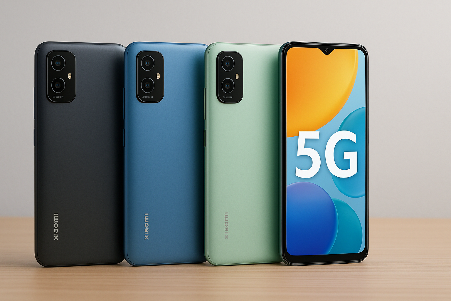 Бюджетные 5g смартфоны Xiaomi